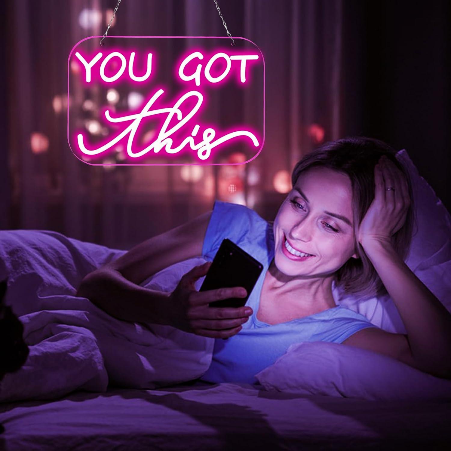You Got This Neon Sign USB Dim - Home Gym Neon Sign 评论和价格