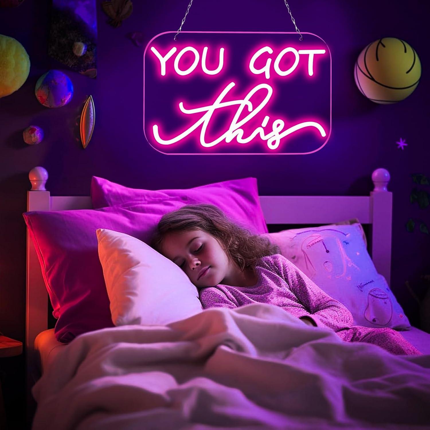 You Got This Neon Sign USB Dim - Home Gym Neon Sign 评论和价格