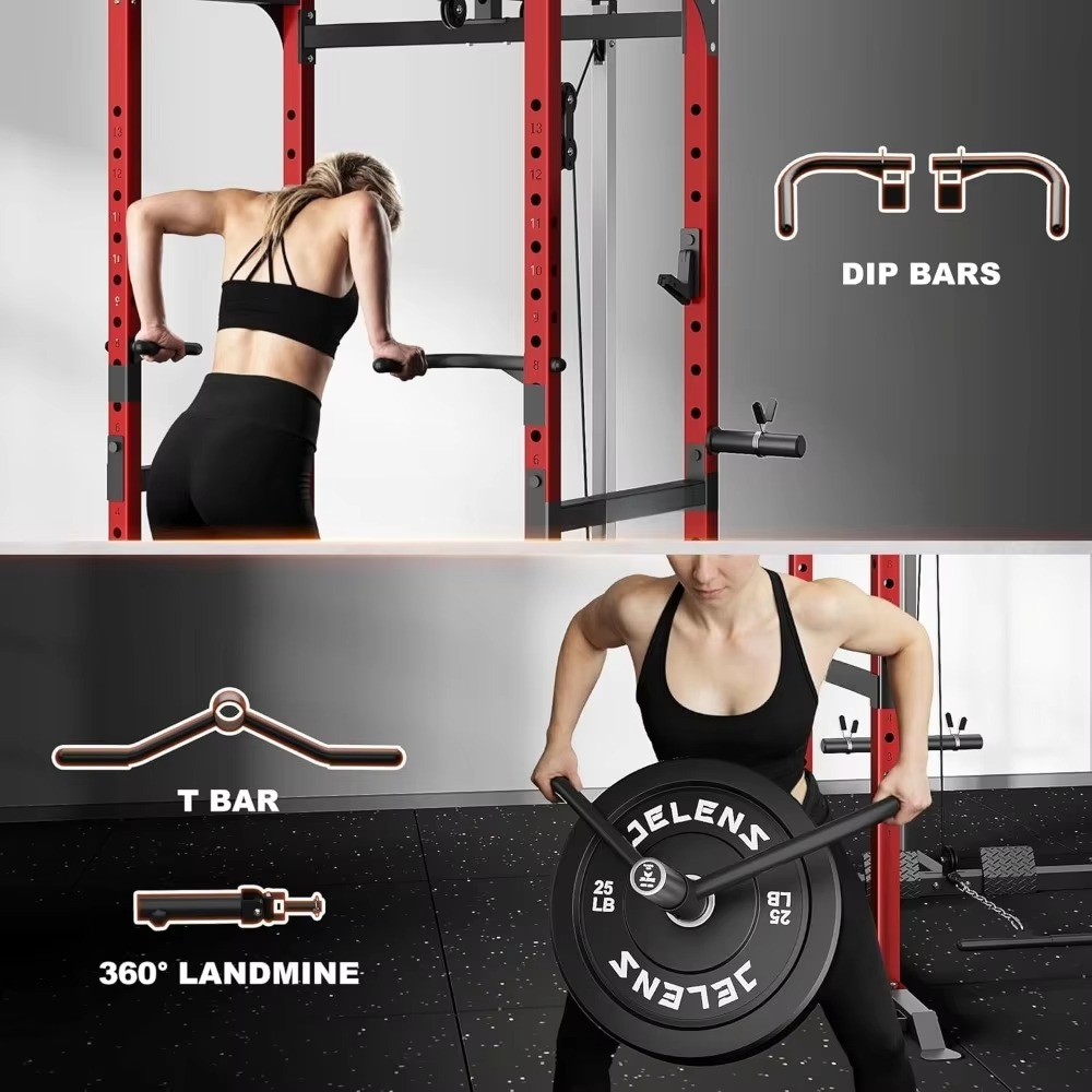 S21 Power Cage Multi-Function  - Home Gym Equipment Set 评论和价格
