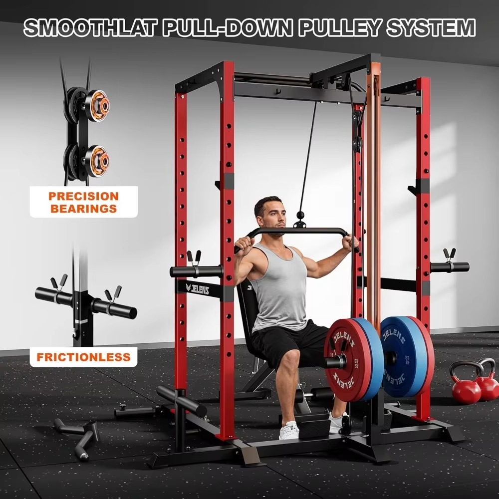 S21 Power Cage Multi-Function  - Home Gym Equipment Set 评论和价格
