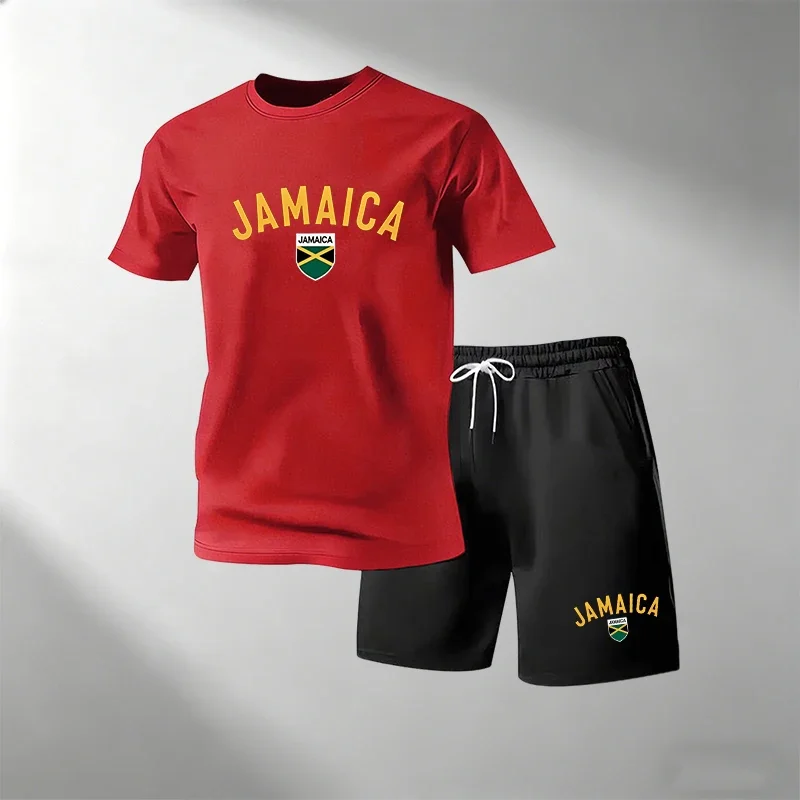 JAMAICA Summer Casual T-Shirts - Home Gym Yoga 评论和价格