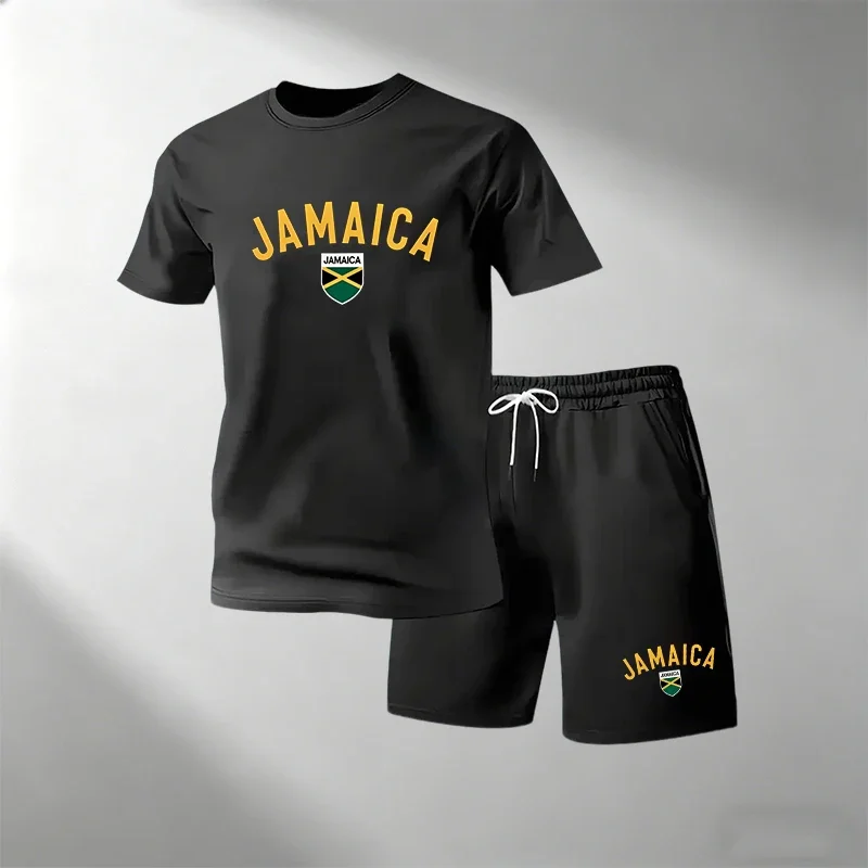 JAMAICA Summer Casual T-Shirts - Home Gym Yoga 评论和价格