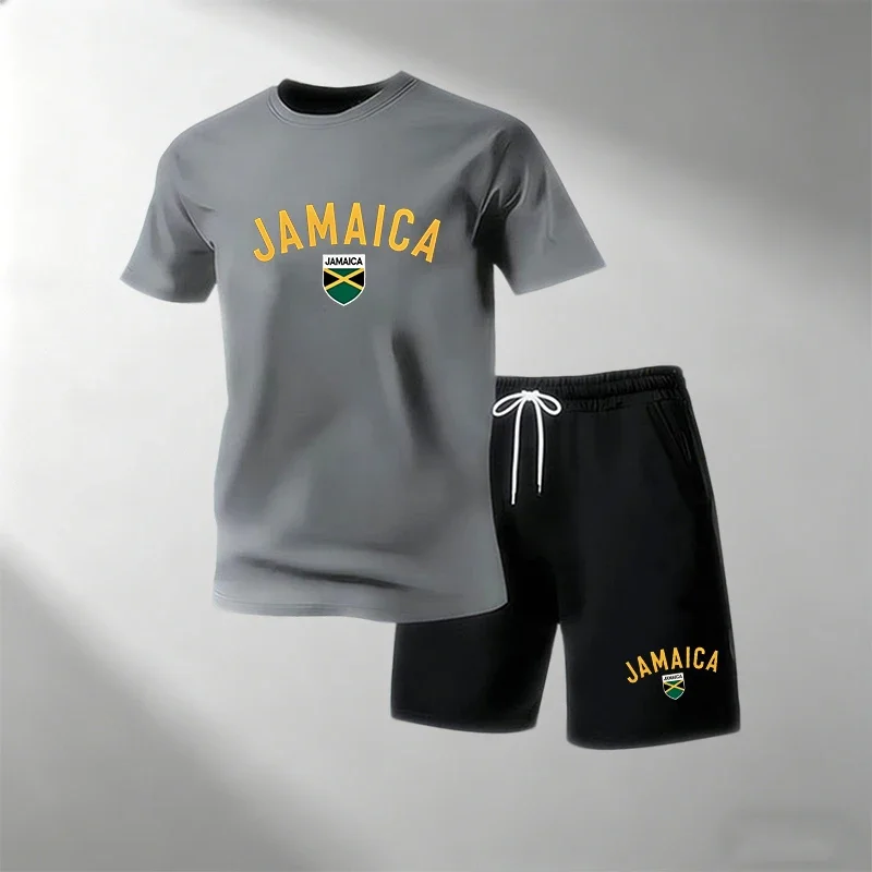 JAMAICA Summer Casual T-Shirts - Home Gym Yoga 评论和价格