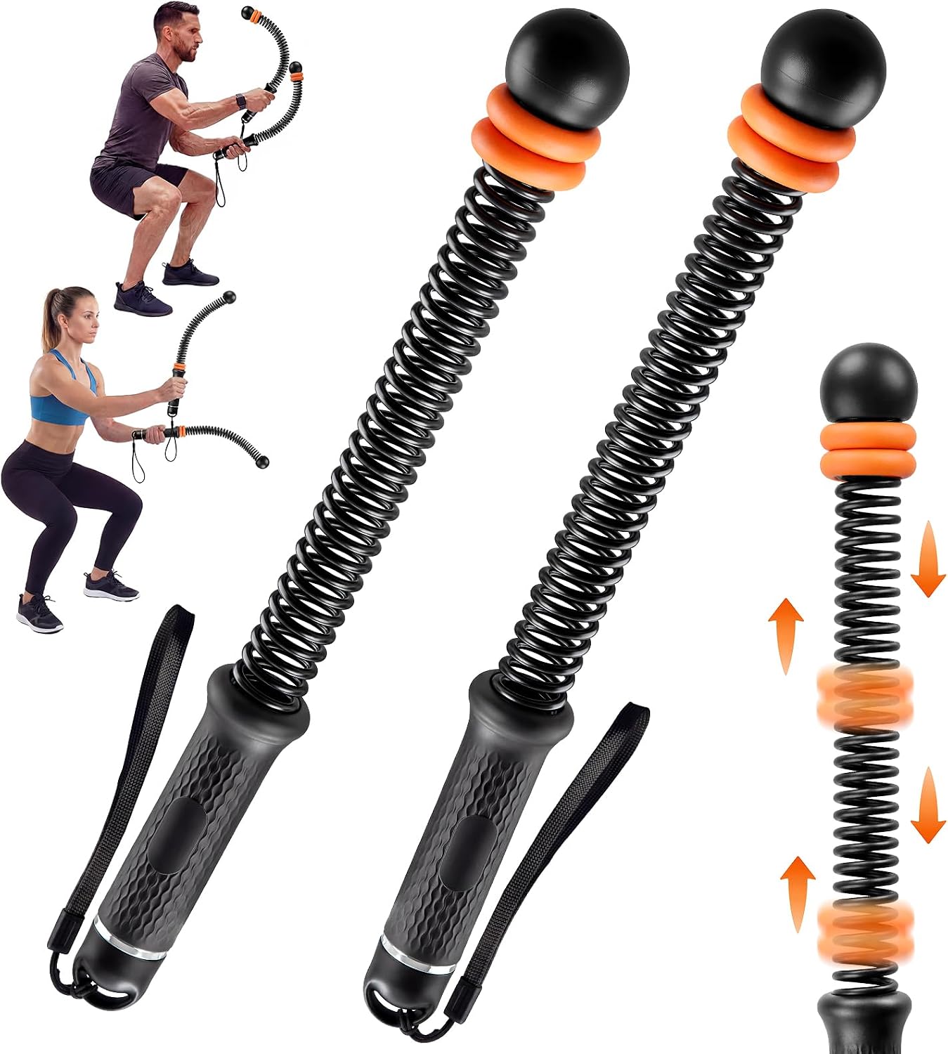 Adjustable Ropeless Battle Rop - Home Gym Portable 评论和价格