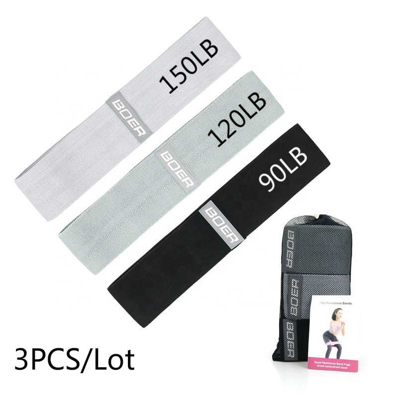 3PCS Women Men Fabric Resistan - Home Gym Equipment Set 评论和价格