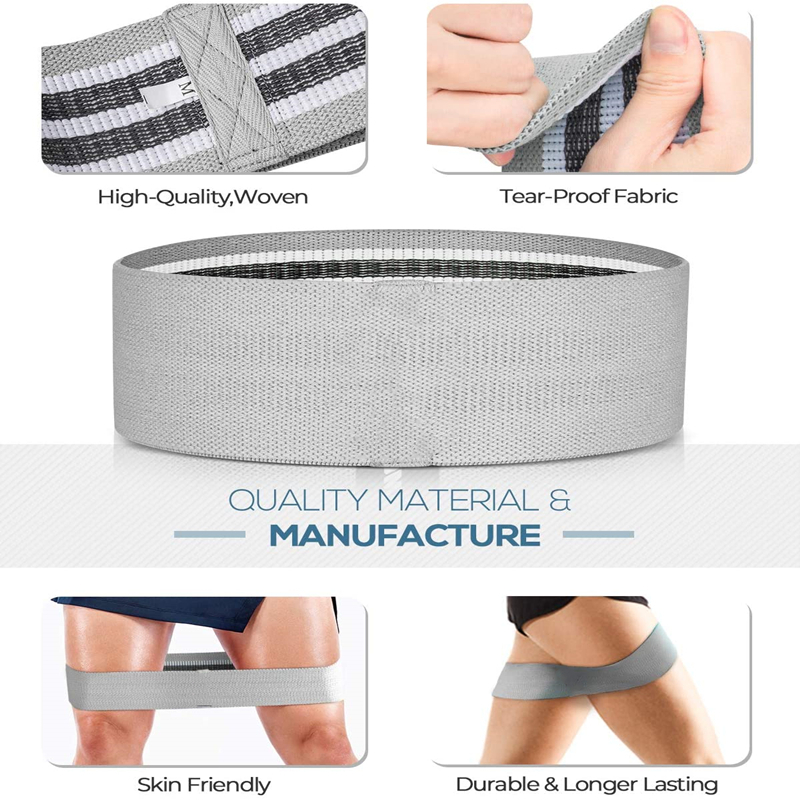 3PCS Women Men Fabric Resistan - Home Gym Equipment Set 评论和价格