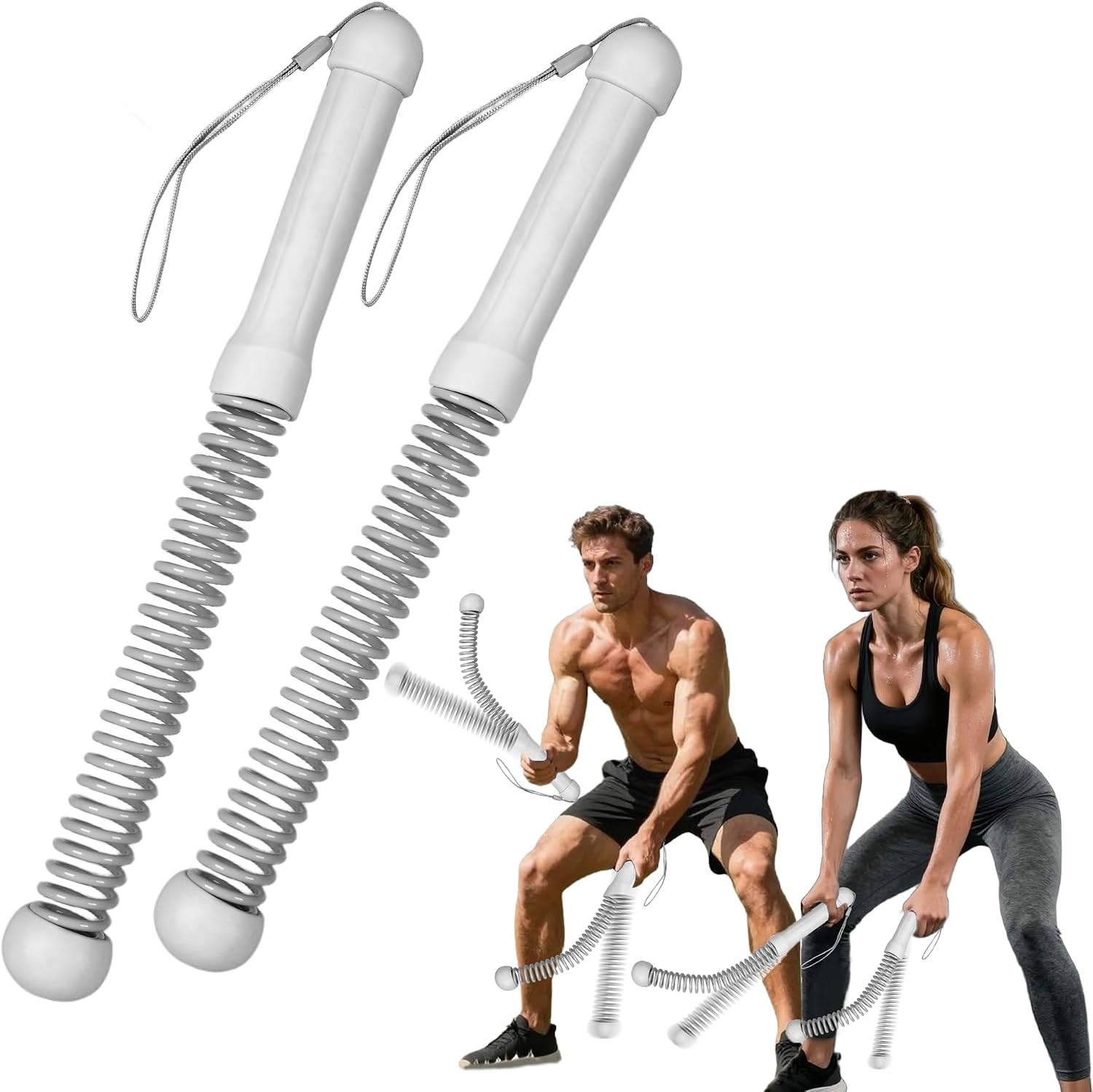 2nd Gen Ropeless Battle Ropes  - Home Gym Portable 评论和价格
