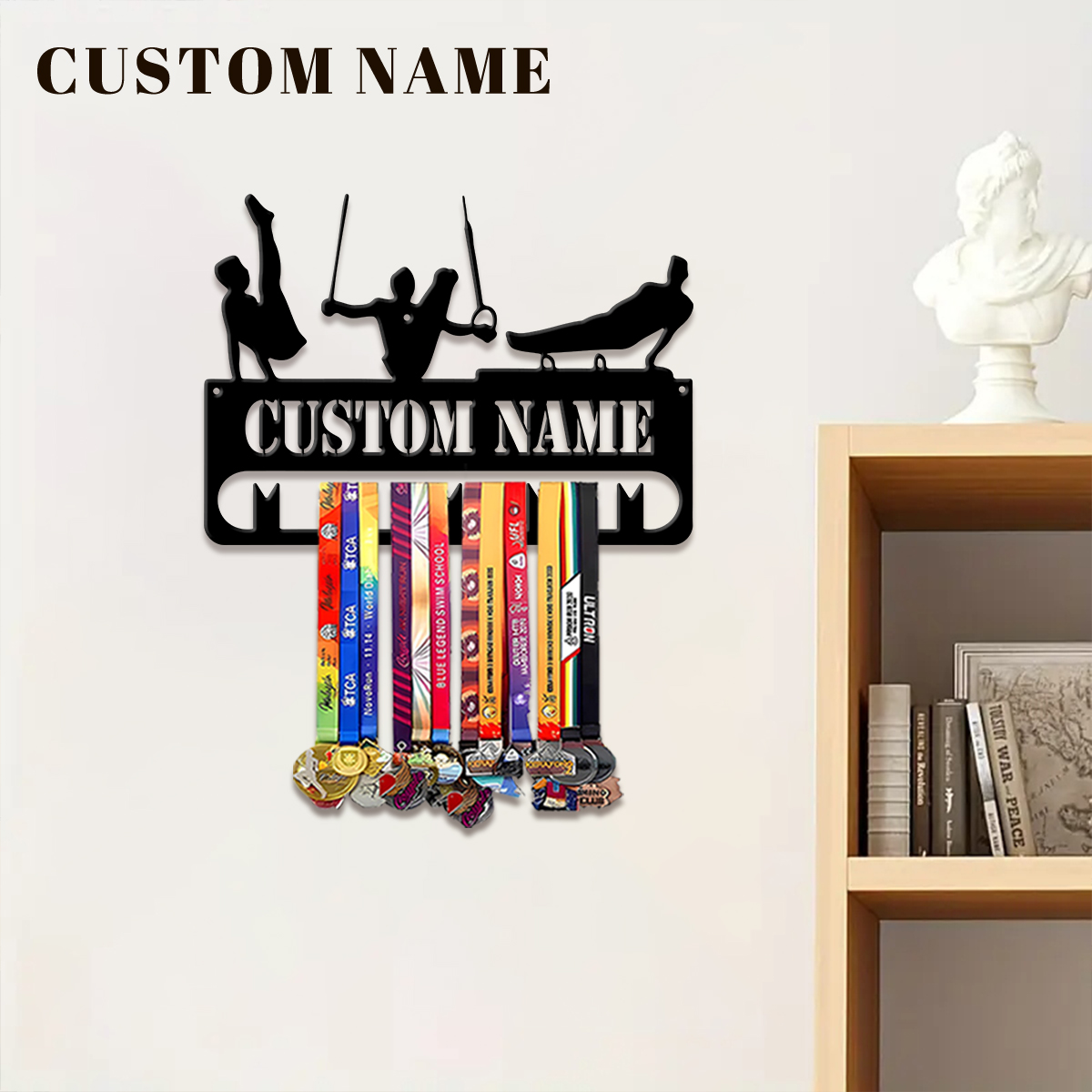 1pc Custom Fitness Metal Medal - Home Gym Yoga 评论和价格