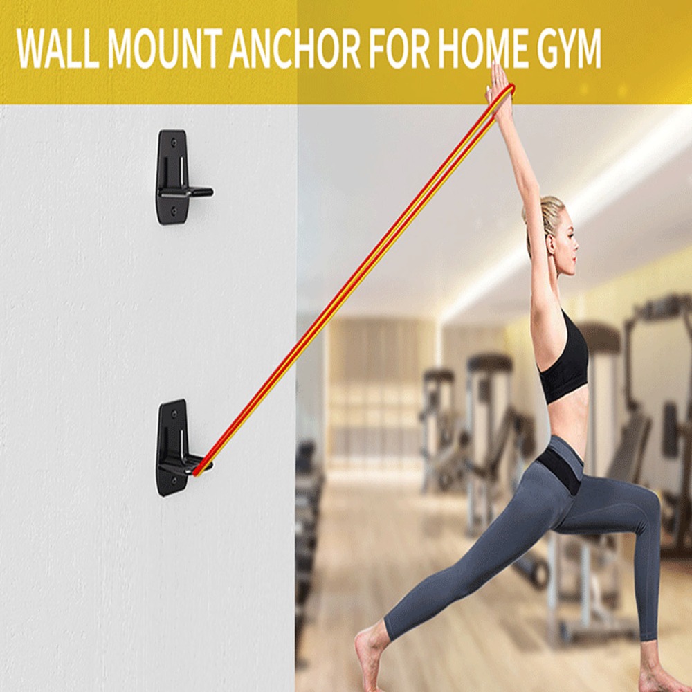 3Pcs Black Exercise Band Wall  - Home Gym Yoga 评论和价格