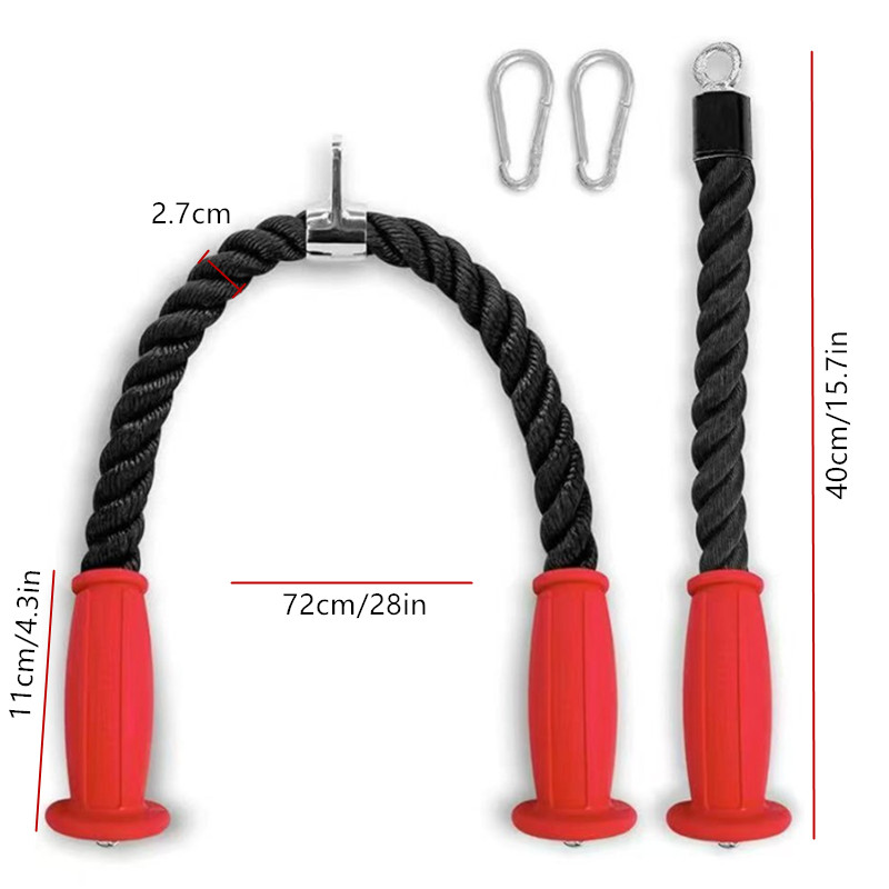 Ergonomic Non Slip Tricep Rope - Home Gym Equipment Set 评论和价格