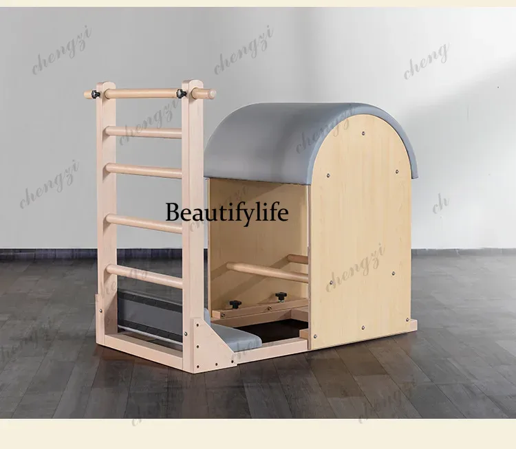 Home Maple Ladder Barrel Yoga  - Home Gym Equipment Set 评论和价格