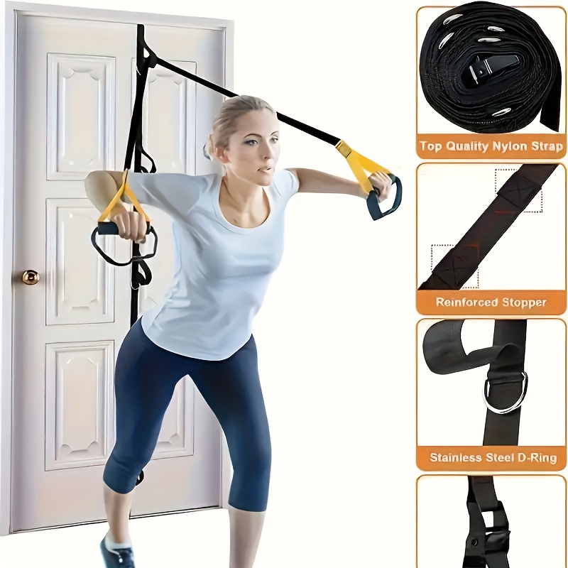 1pc Heavy-Duty Suspension Trai - All In One Gym Home Equipment 评论和价格