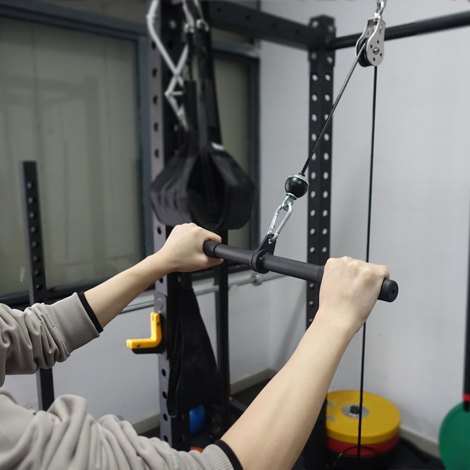 Revolving Straight Bar LAT Hig - Lat Pulldown Cable 评论和价格