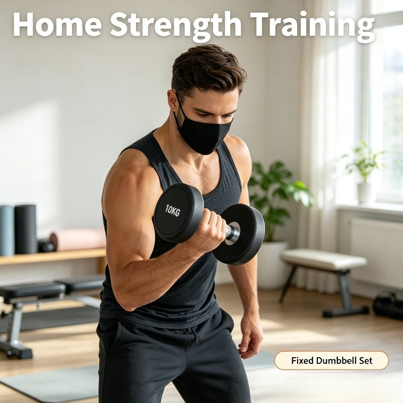 Fixed Dumbbells Set 5kg 10kg 1 - Home Gym Equipment Set 评论和价格