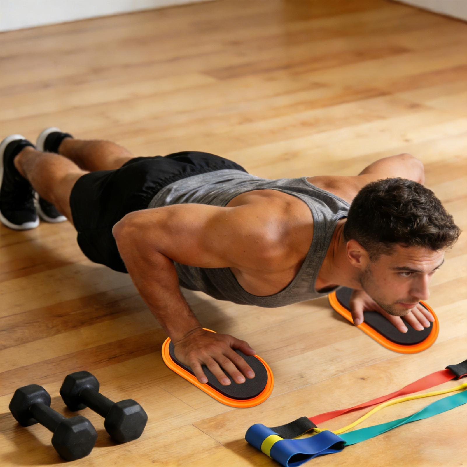Core Sliders Oval Shape Workou - Home Gym Routine 评论和价格