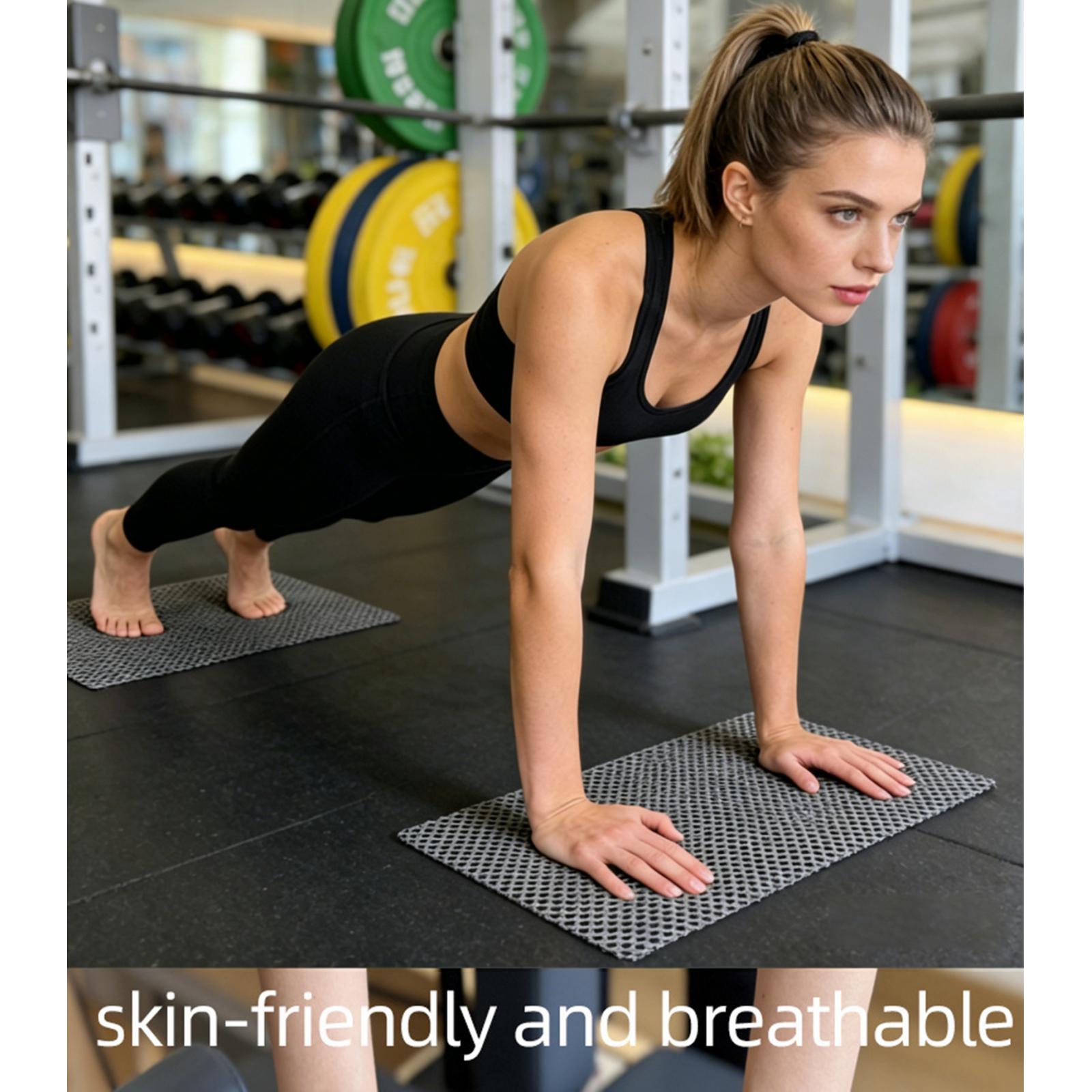 2Pcs/Set Pilates Nonslip Mat S - Home Gym Equipment Set 评论和价格