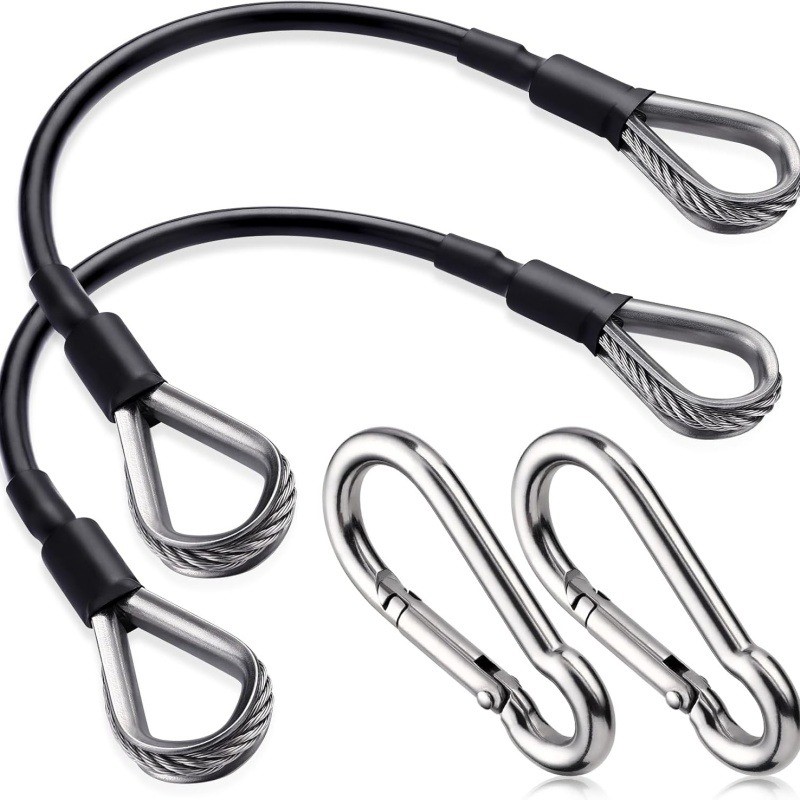 1/2Pcs 25cm Gym Cable Extensio - Lat Pulldown Cable 评论和价格