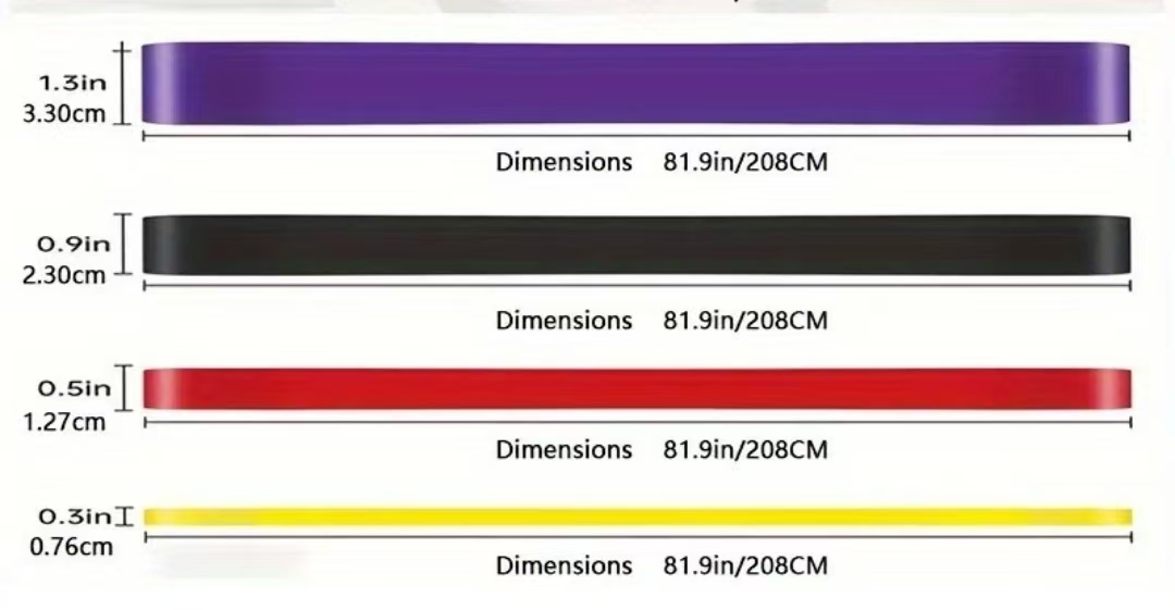 Level 4 Resistance Bands, Fitn - Home Gym Equipment Set 评论和价格