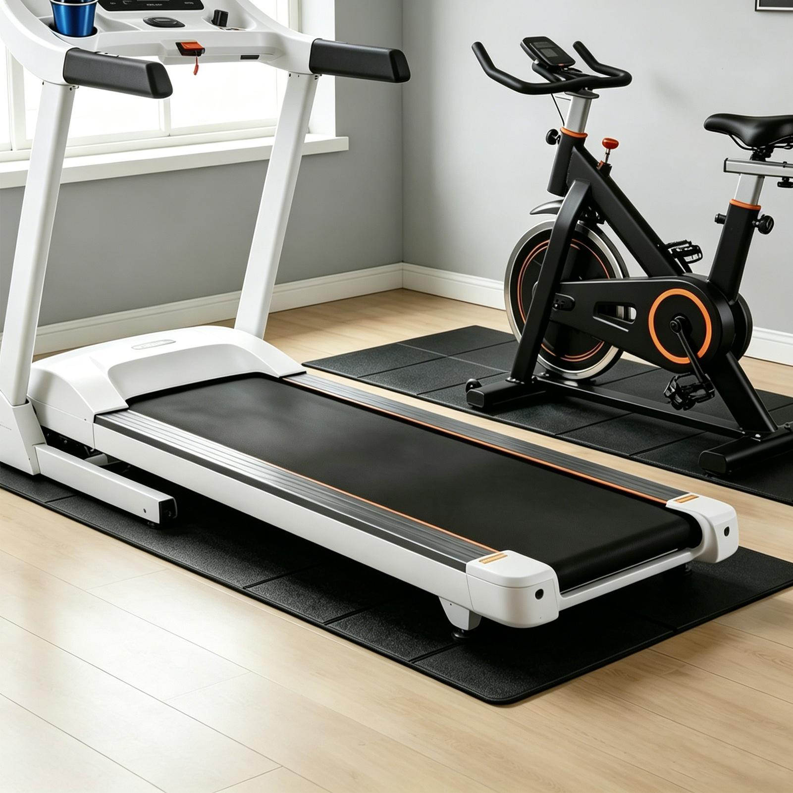Under Treadmill Mat Heavy Duty - Leg Home Gym Workout 评论和价格